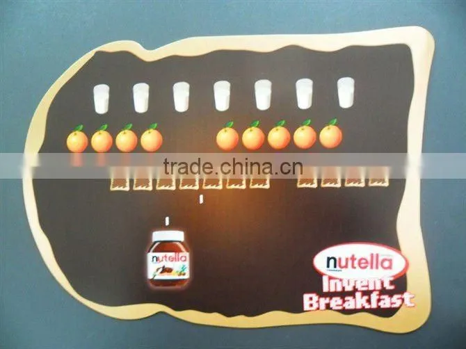 new design plastic chopping board/cutting block