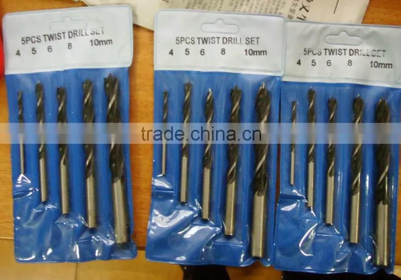 Wood Drill Bits with Centring Tip