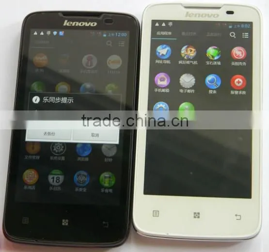 Hot Sale Mobile Phone Lenovo LePhoneA820 IPS 4.5 Inch Screen MTK6589 Quad Core 3G Android 4.1 Dual SIM Card 1GRAM+4GROM