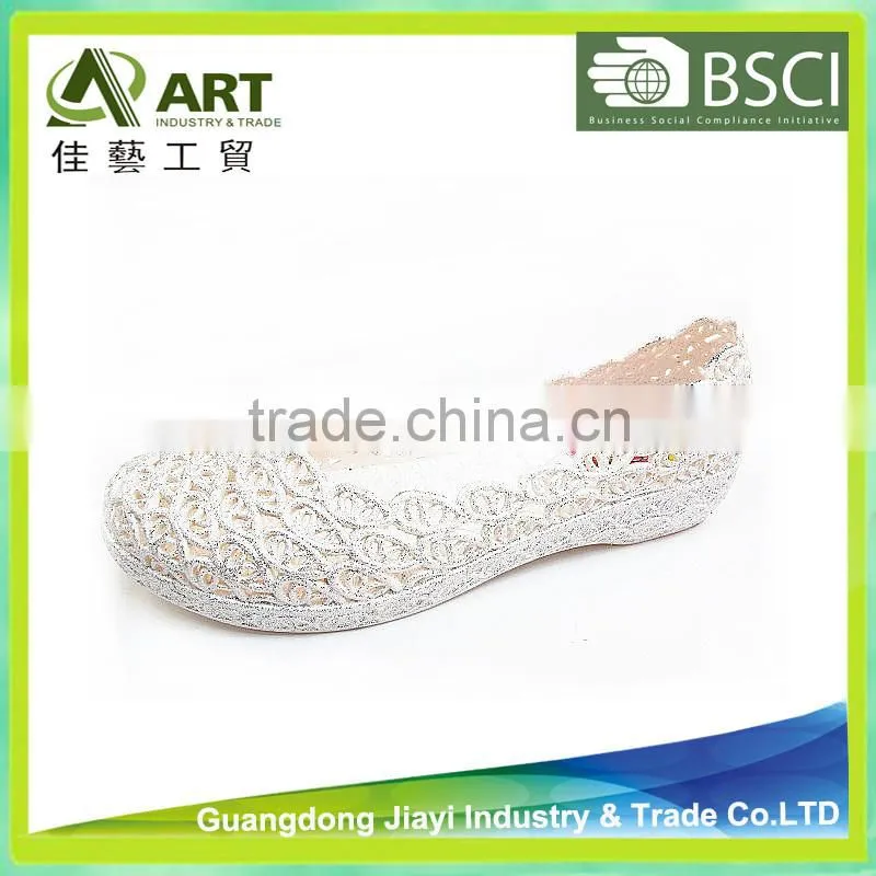 High Quality Lady Summer PVC Sandals 2016 Women Flat Shoes