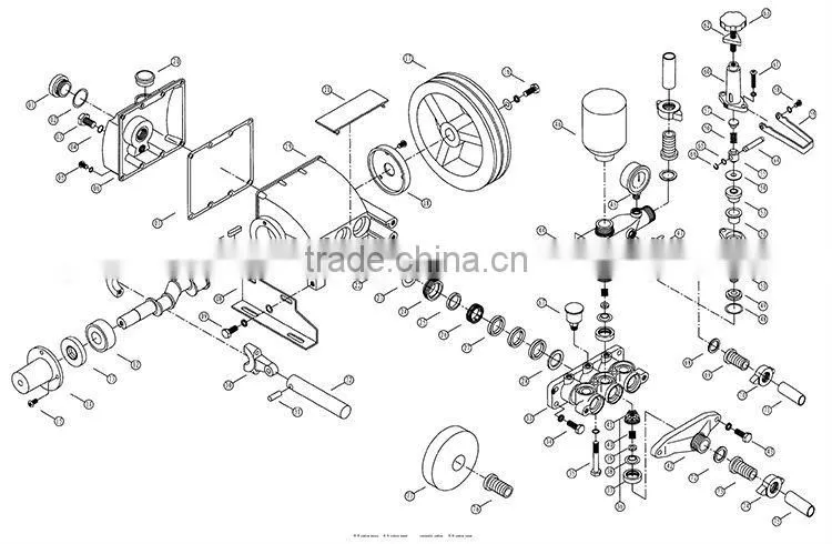 power sprayer piston pump