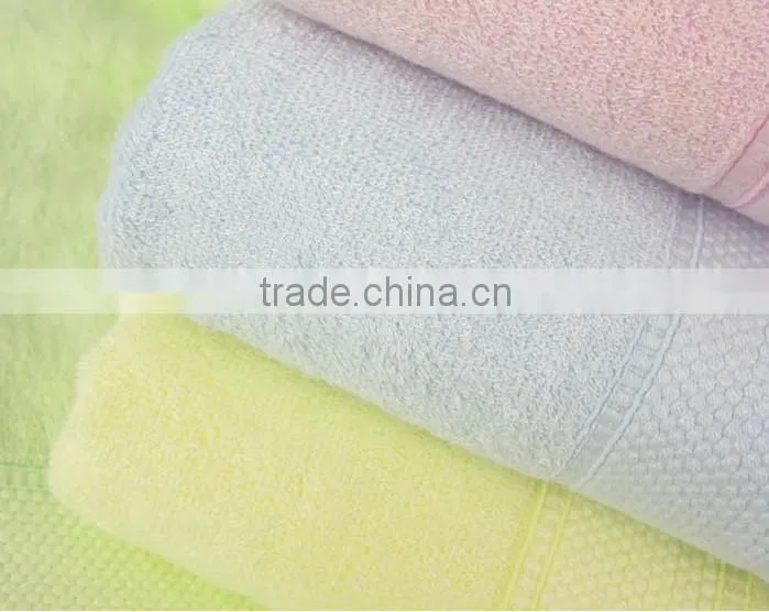 Eco- enviornmental good quality larger size bamboo fiber towel made in China