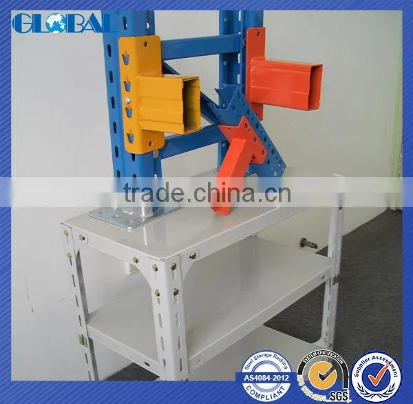 Top shelf with Double Angle Iron