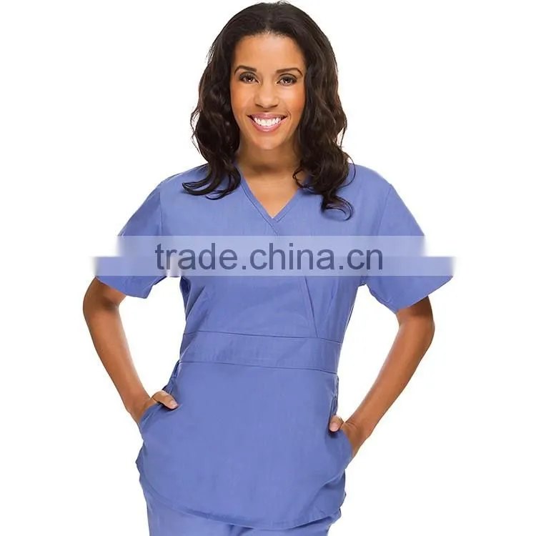 Fashionable Designed Medical Scrub New Stylish nursing scrub suit designs for women
