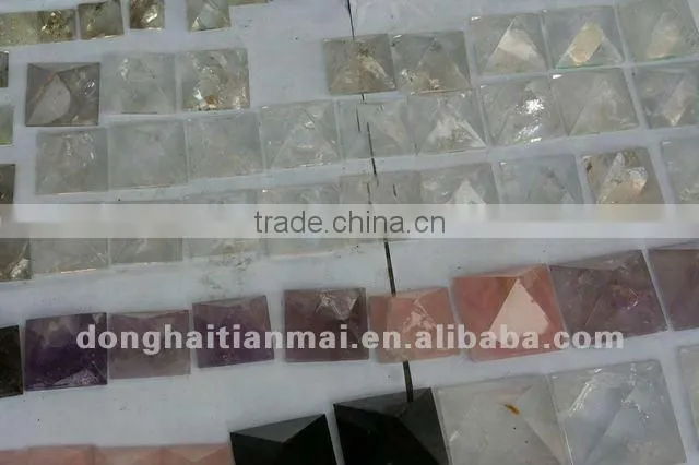Wholesale Beautiful & colourful Natural crystal pyramids