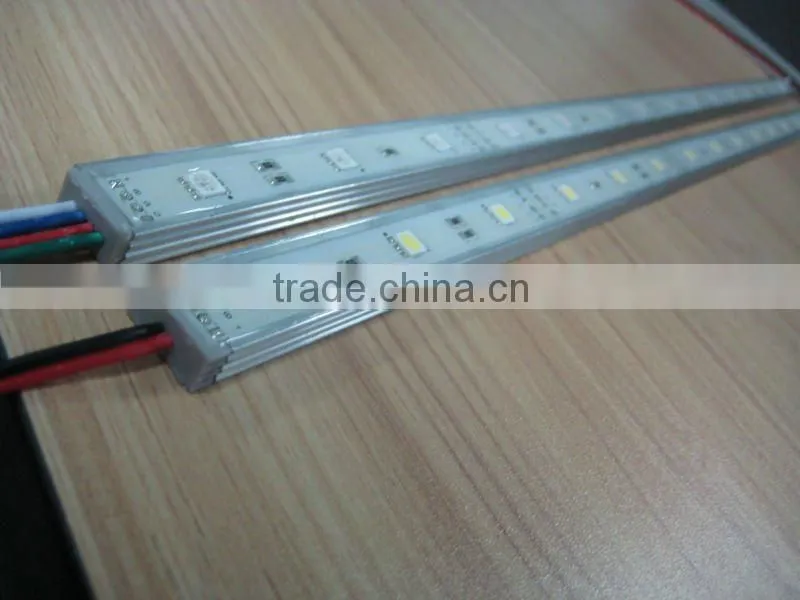 5050SMD cheap led strip light with aluminum profile indoor and outdoor using
