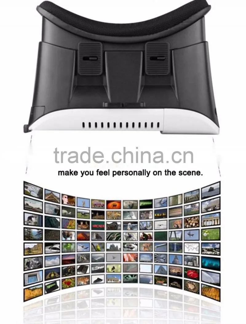 2016 hot sale VR 3D Glasses , VR BOX 2.0, Virtual Reality Glasses