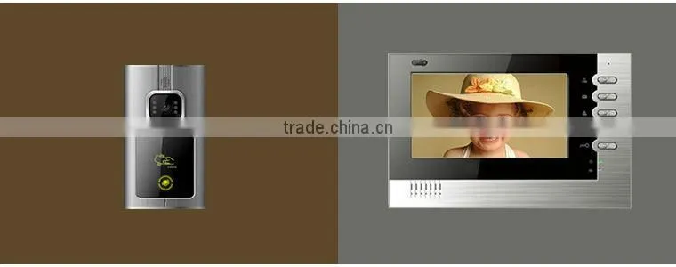 video door phone with photo memory