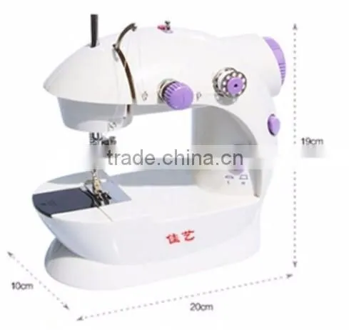Good design mini desktop handheld electric sewing machine , manual mini sewing machine