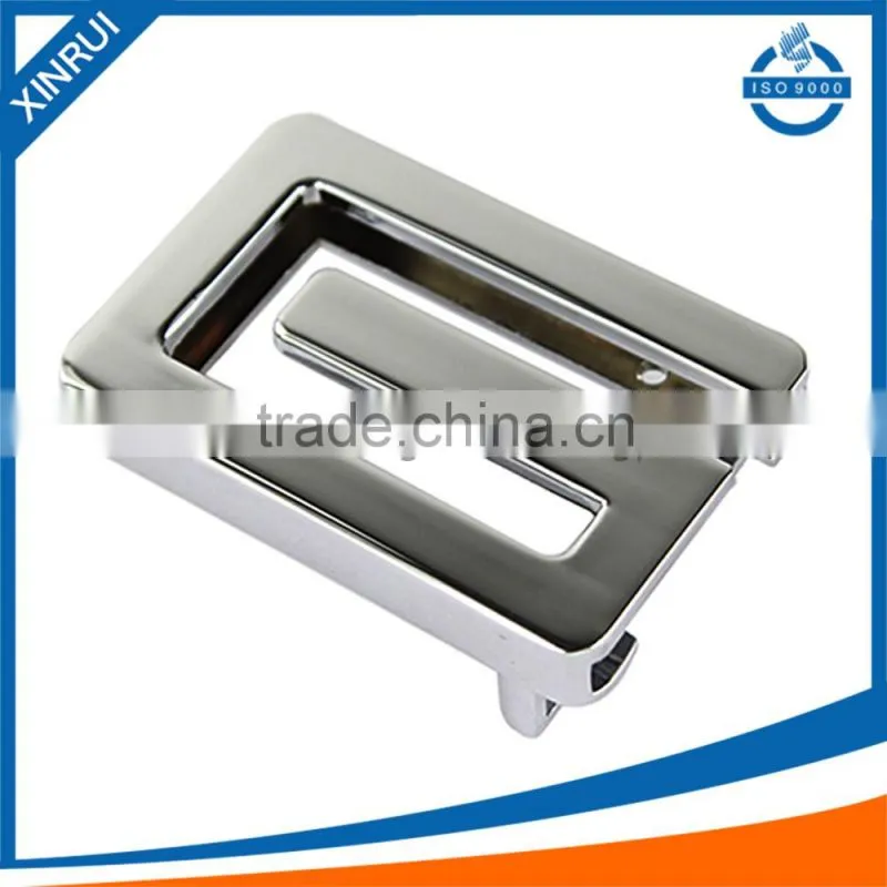 Top quality aluminum alloy metal log custom Belt Buckle