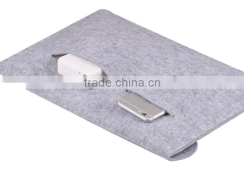 Notebook / Laptop carrying bag felt sleeve bag for macbook 13 inch, China supplier