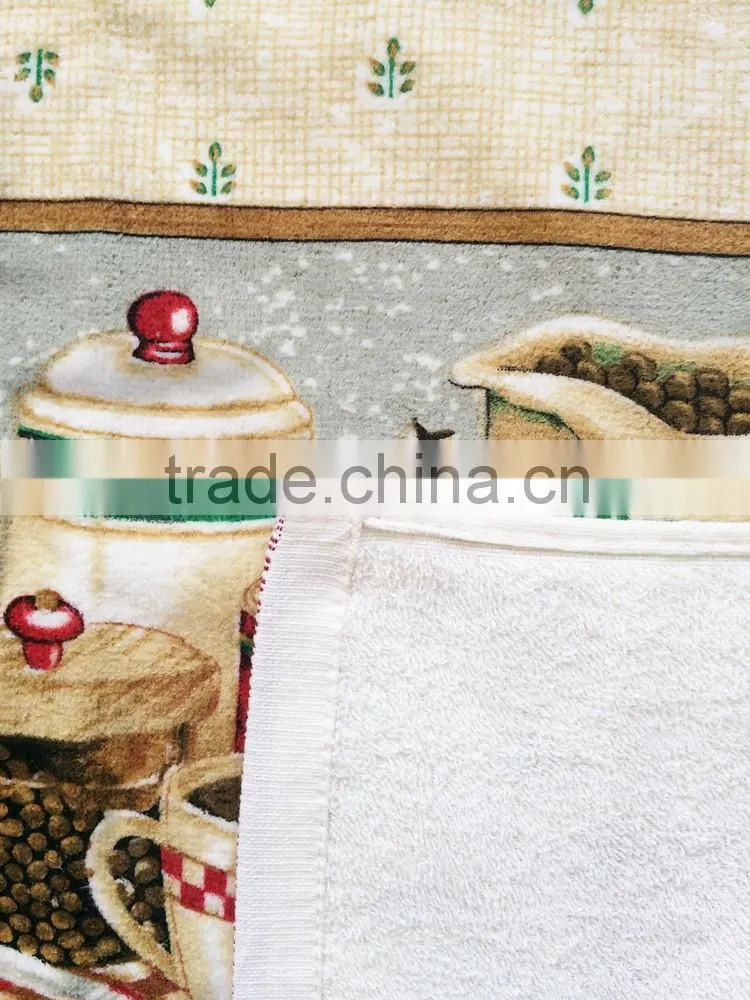 100% cotton kitchen textiles print tea towel with top luxury quality with dobby border alibaba china supplier wholesale ailbaba