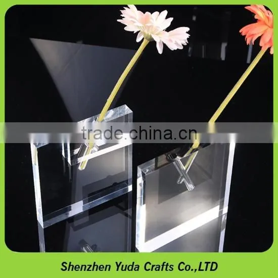 precision routing acrylic accessories laser cutting CNC machining acrylic milled clips