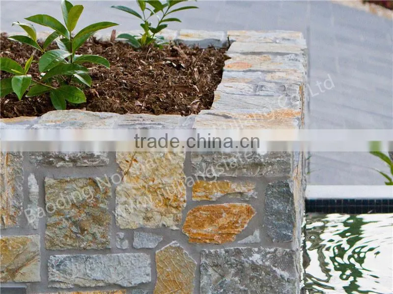 stone ratio exterior wall