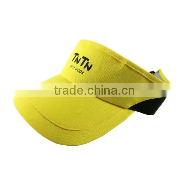 New cotton custom printing logo summer sun visor hats sun protection hat