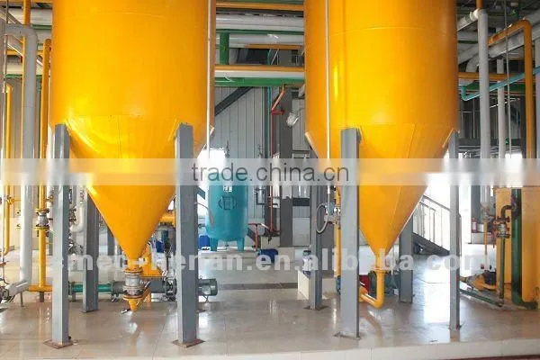 2012 Best sell 50-1000 TPD edible oil refinery plant
