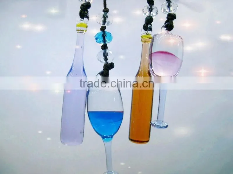 Custom Coloured glaze pendant / Azure stone pendant
