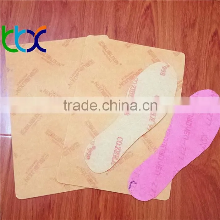 back counter and stiffener material chemical sheet for shoes
