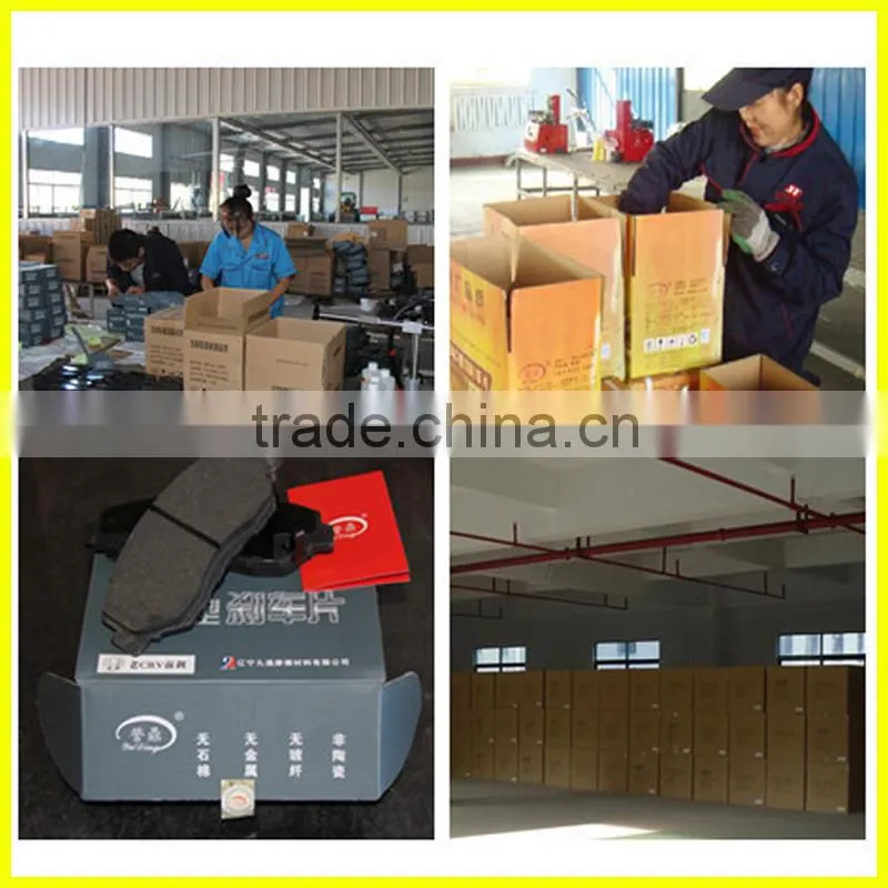 XCMG SDLG XGMA LIUGONG LONGKING CHANGLIN WHEEL LOADER PARTS auto brake pad
