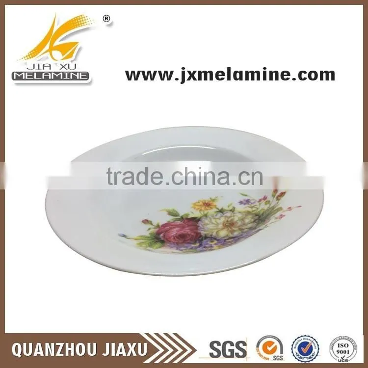 Chinese products sold plastic flower dinner plate unique products to sell