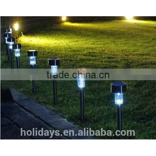 2015 Hot 36cm White LED Solar Garden Light