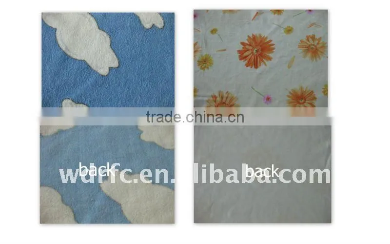 Chenille fabric for making cleaning products