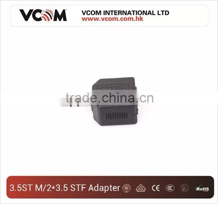 VCOM high quality 3.5STM/2*3.5STF adaptor