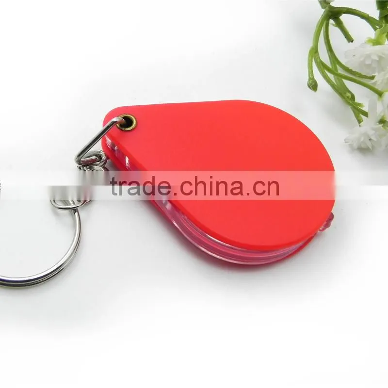 Magnifying glass toys gift keychain magnifier