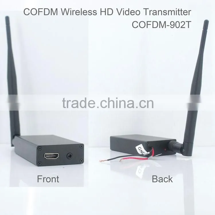 COFDM HD Wireless Video Transmitter sd card video recorder
