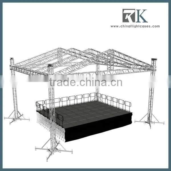 RK-aluminum truss style tall bar table and chairs