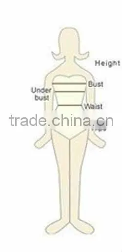 Sexy Yellow Plus Size Waist Training Corset Steel Bone Bustier