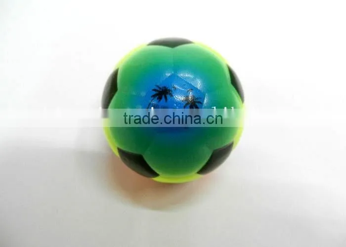 color coconut PU foam Ball High quality children toy balls Soft anti stress ball