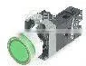 flat waterproof electrical push button switch with LED ,silver contact grade A LA167-B2-BW