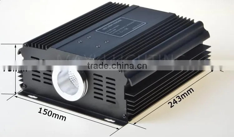 Noiseless 45W LED light high power RGBW mixing color light engine with DMX controller