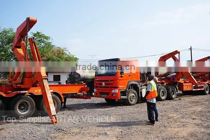 side loader container truck -1x20ft,2x20ft,1x40ft