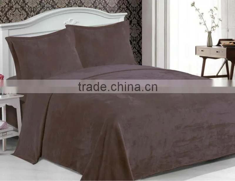 The most popular flannel blanket/quilt, solid flannel blanket