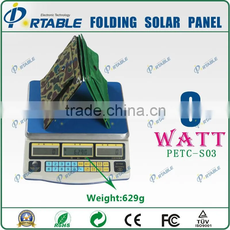 3W Folding Mini Solar Charger for Phones portable solar charger