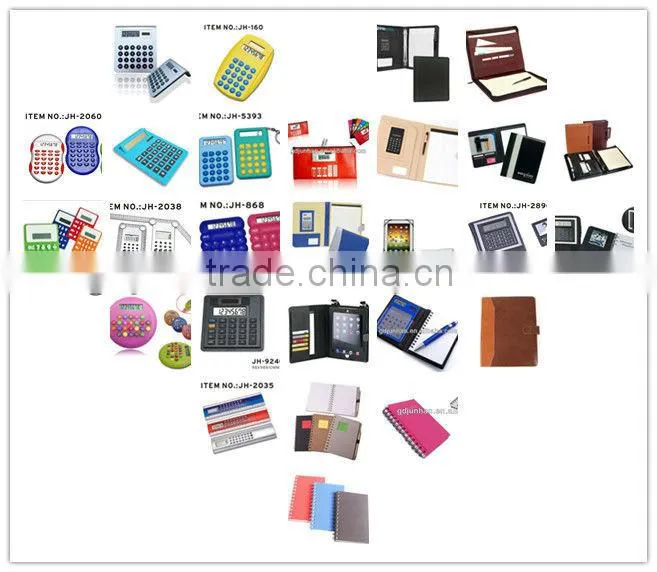 New design two way solar&battery power desktop electronic calculator