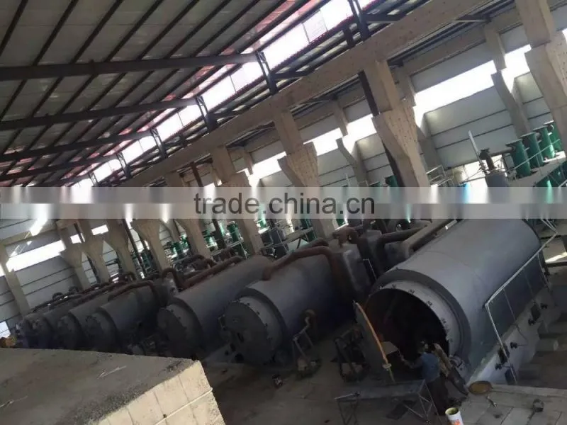 waste tire pyrolysis machine