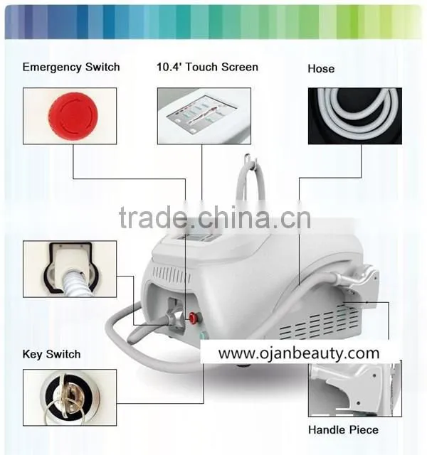 Hottest! Permanent and painless diode laser hair removal machine
