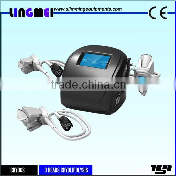 Newest 3 Handpieces Cool Body Sculpting portable criolipoliza