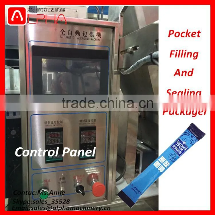 Sachet packaging machine/suagr sachet packing machine/pouch filling machine