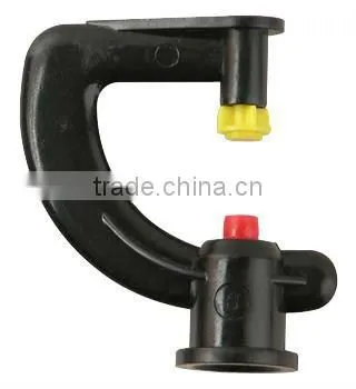 Irrigation G-refractive micro sprayer nozzle