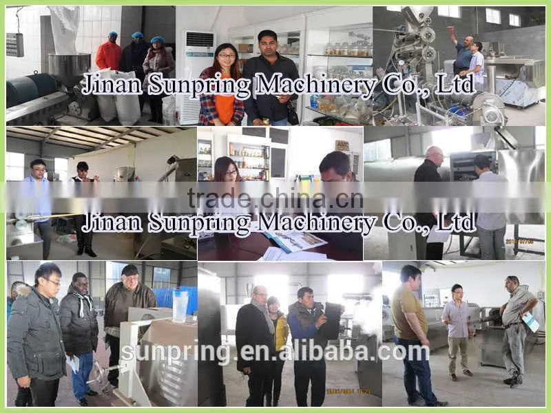 New Technical Automatic Extrusion Textured Soya Protein Machine