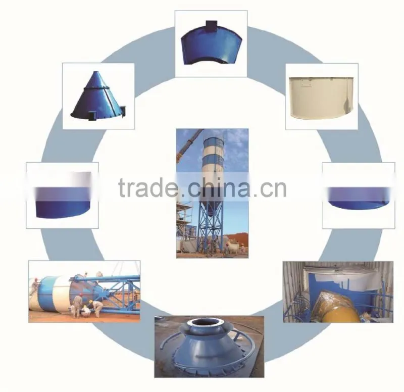 50 ton cement silo structure used