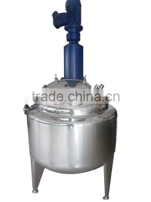 Stainless steel food grade 100l mixing tank with mixer