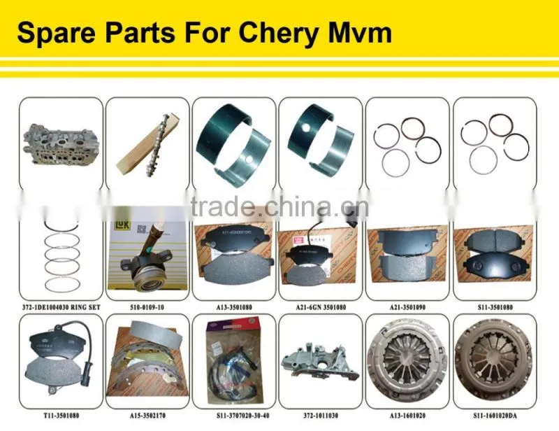 372-1DE1004030 high quality diesel piston ring set for chery