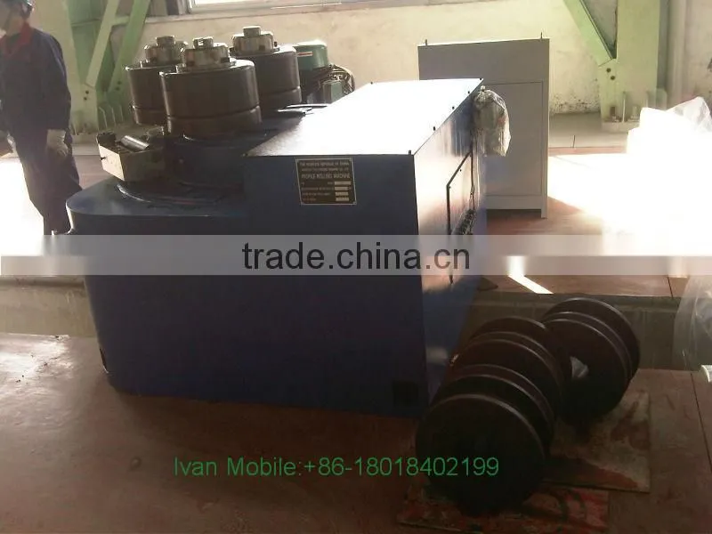 2015 China suppliers W24s-100 profile bending machine/pipe bending machine