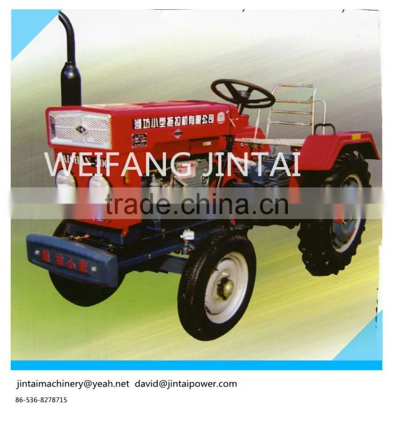 18HP 4X2 cheap farm tractor hot sale in 2015, 1 cylinder engine