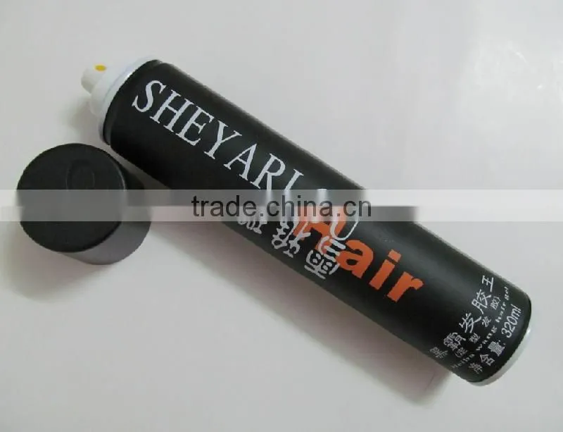 Tinplate hairs pray aerosol valve